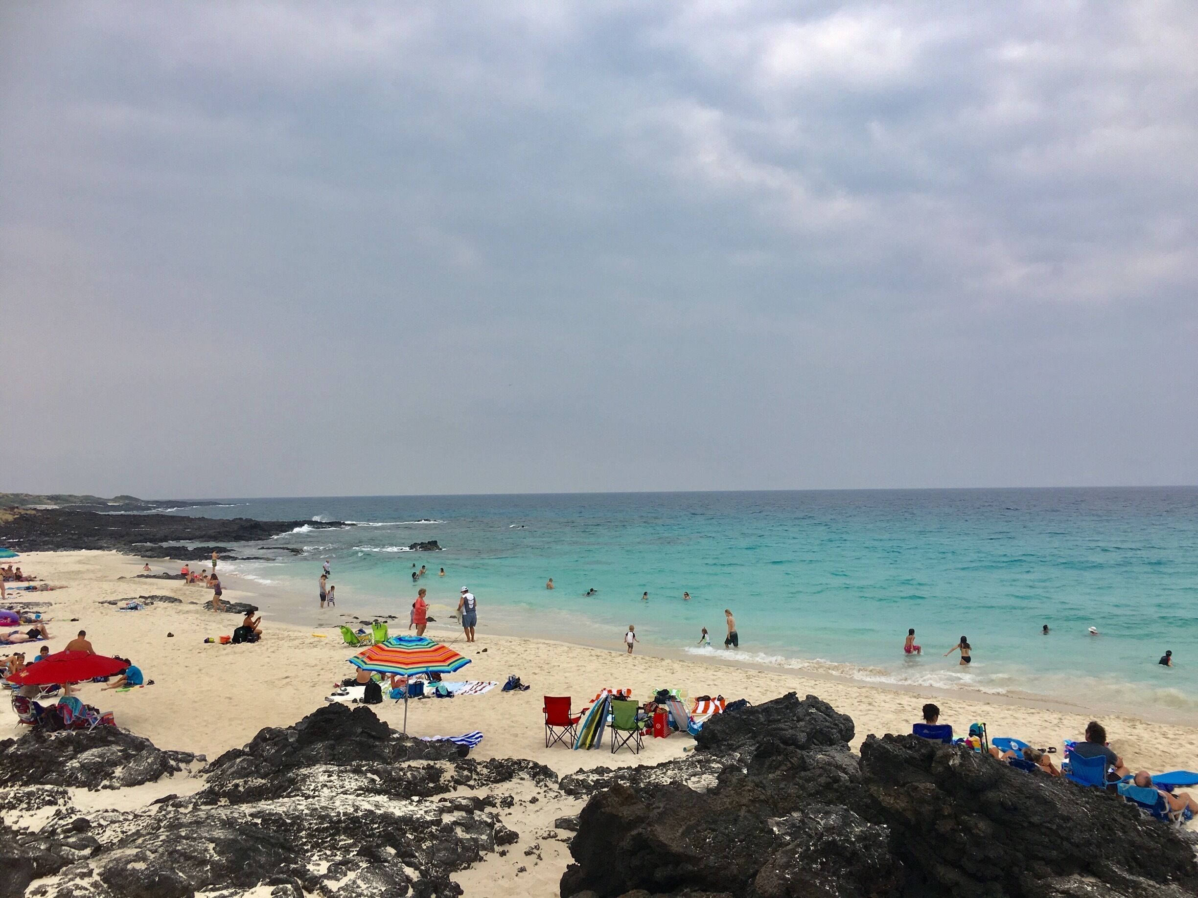 One of the most picturesque bay on The Big Island, Hawai’i🌴
Kua Bay🌊