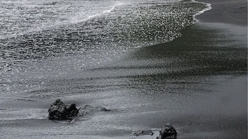 Absolutely breath taking to see the black sand.