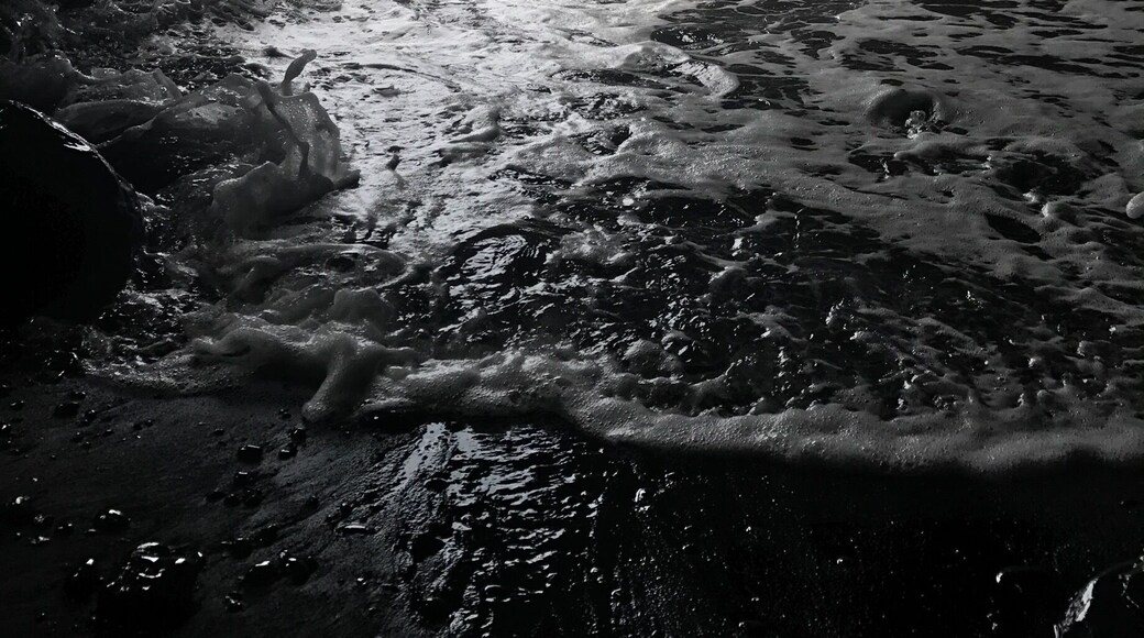 Cave near the shoreline