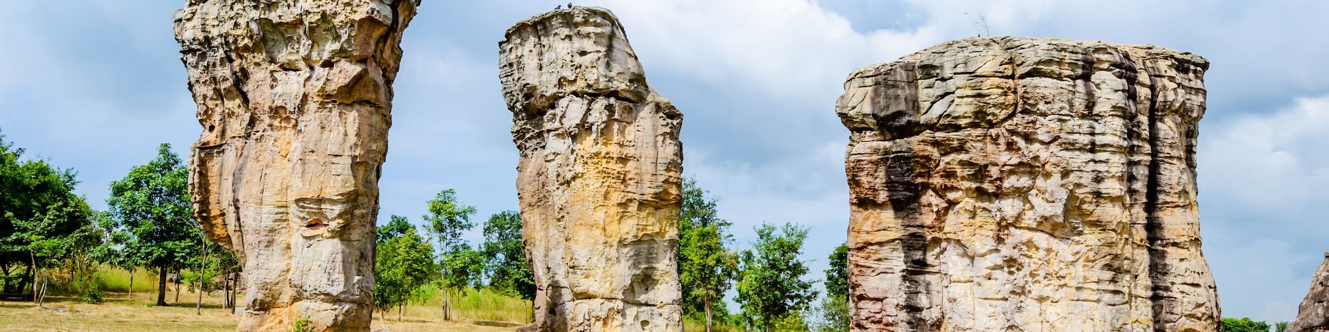 Mor Hin Khao or Stone Henge of Thailand at Phu Laenkha National Park