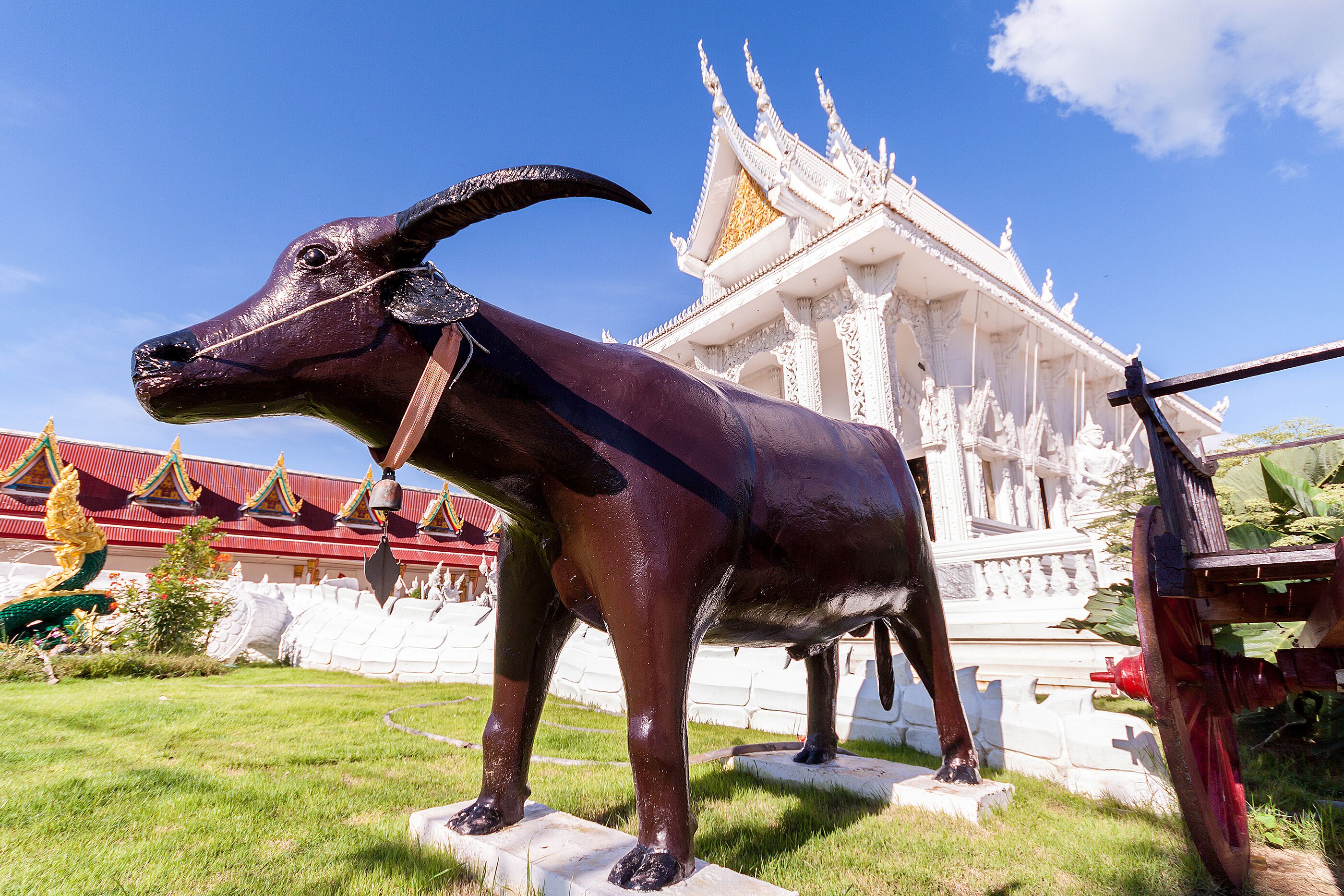Wat Si Sattharam at Phichit Thailand.