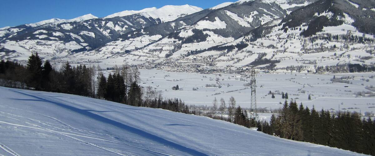 The ski slopes of Kaprun, Austria.