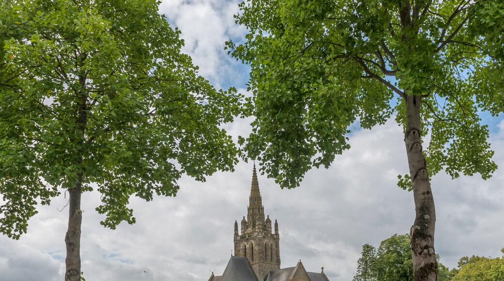 Avener Church of the Mother of God. City of Laval, Mayenne, Pays de Loire, France. August 5, 2018