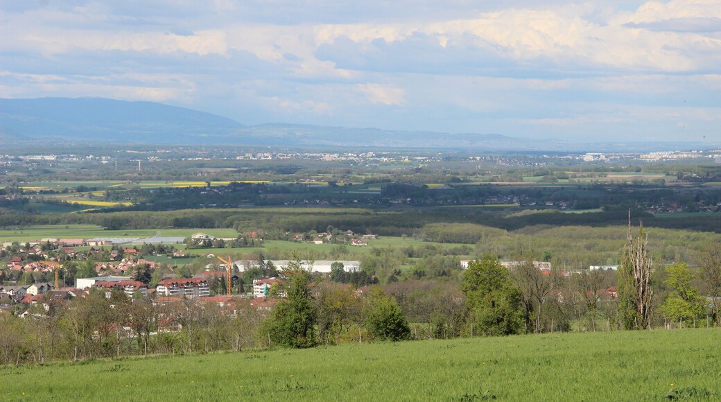Scenic view on the Bassin Lémanique