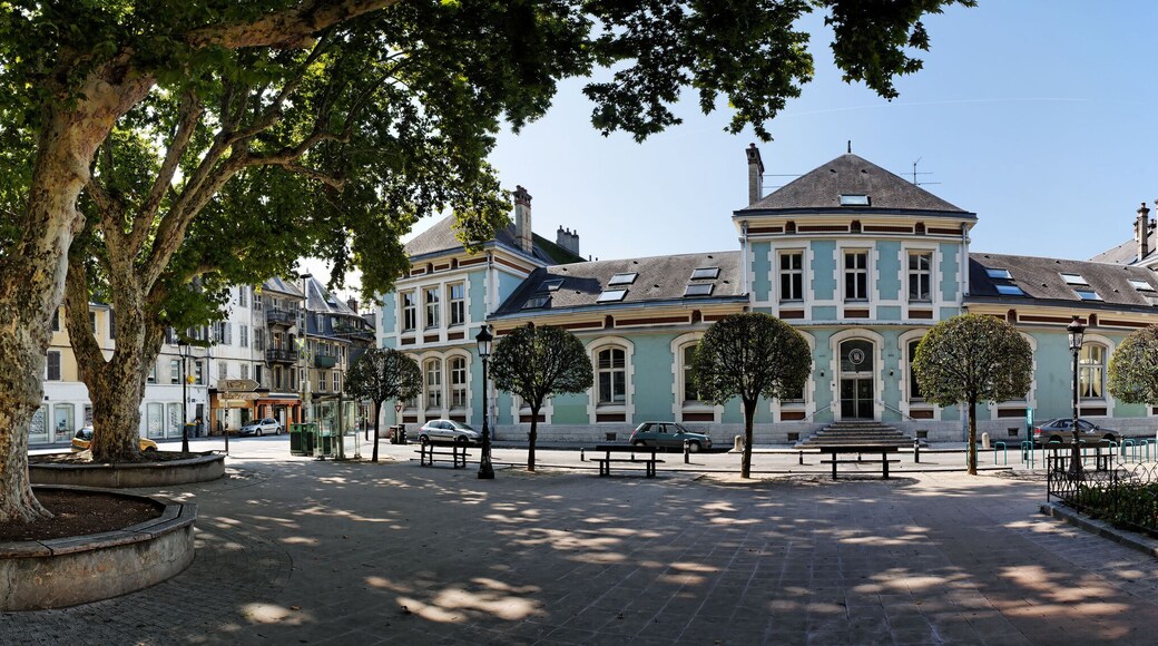 L'université et le lycée Vaugelas à Chambéry en Savoie