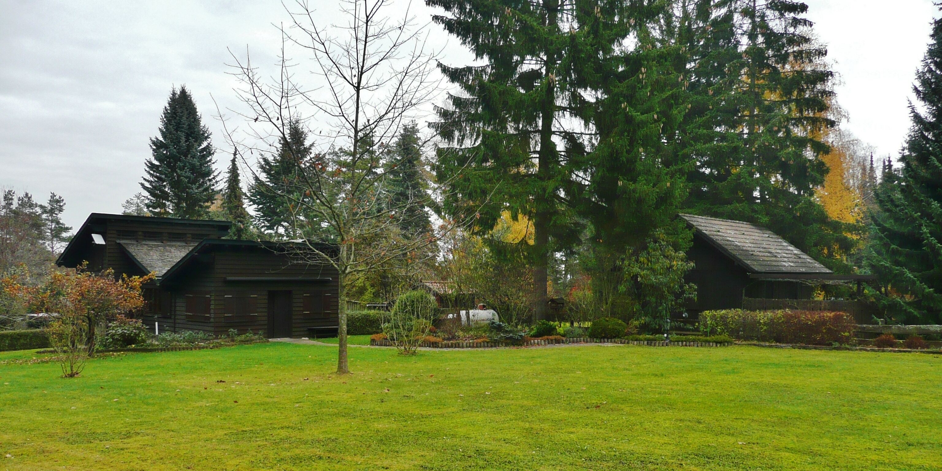 Wochenendhäuser im Gebiet Vogelherd bei Aidlingen