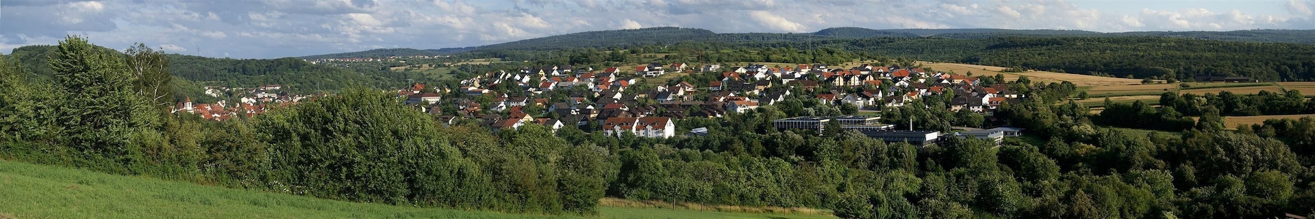 Dietlingen Panorama - hinten Birkenfeld