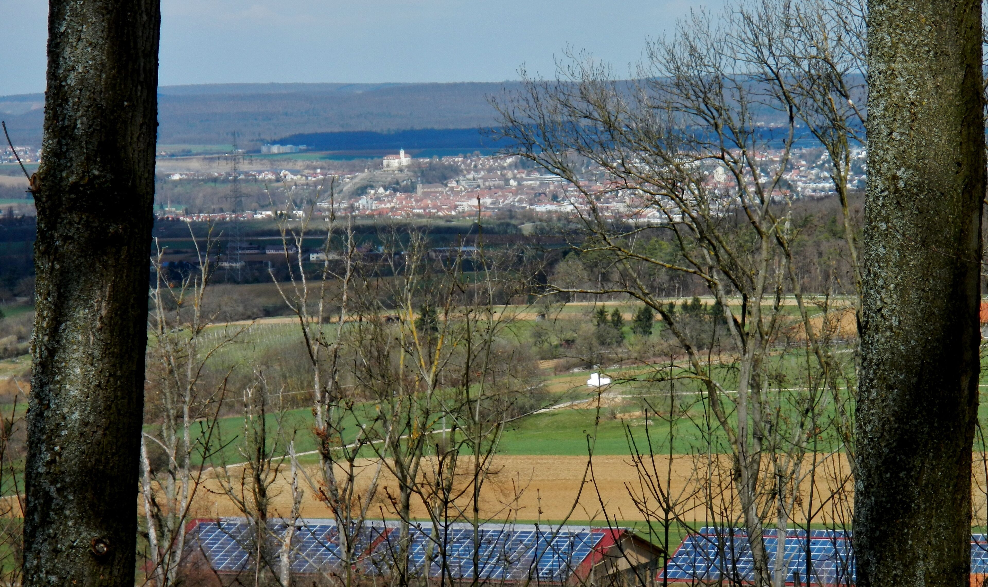 Ausblick Richtung Vaihingen an der Enz