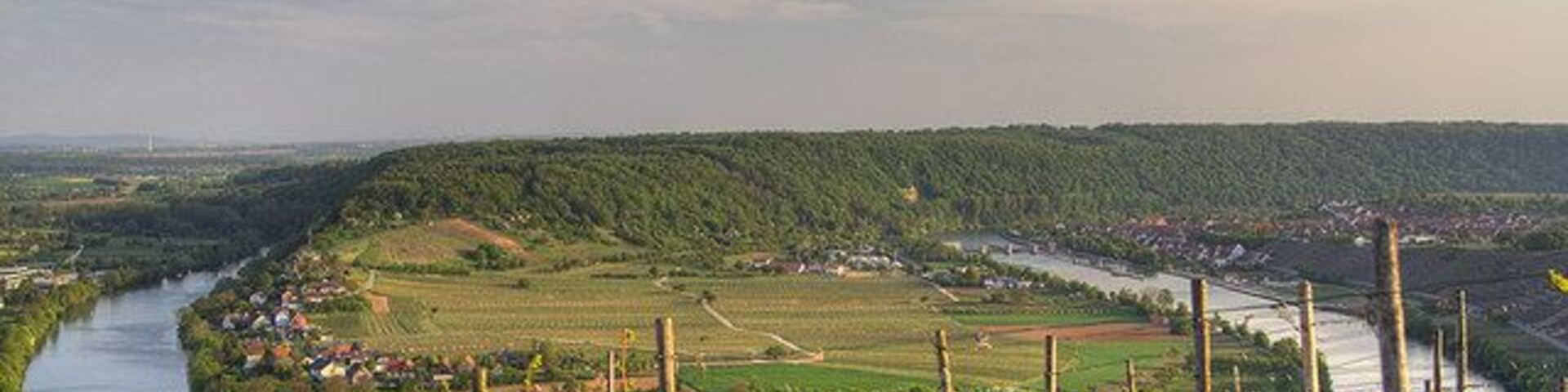 Mundelsheim: Neckarschleife