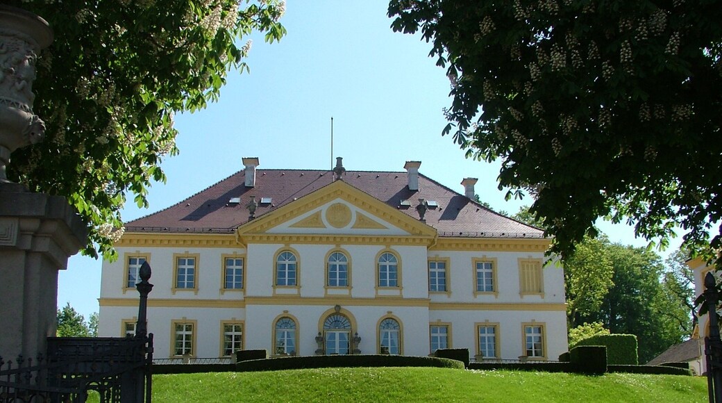 Schloss des Freiherrn von Hermann im italienischen Stil
