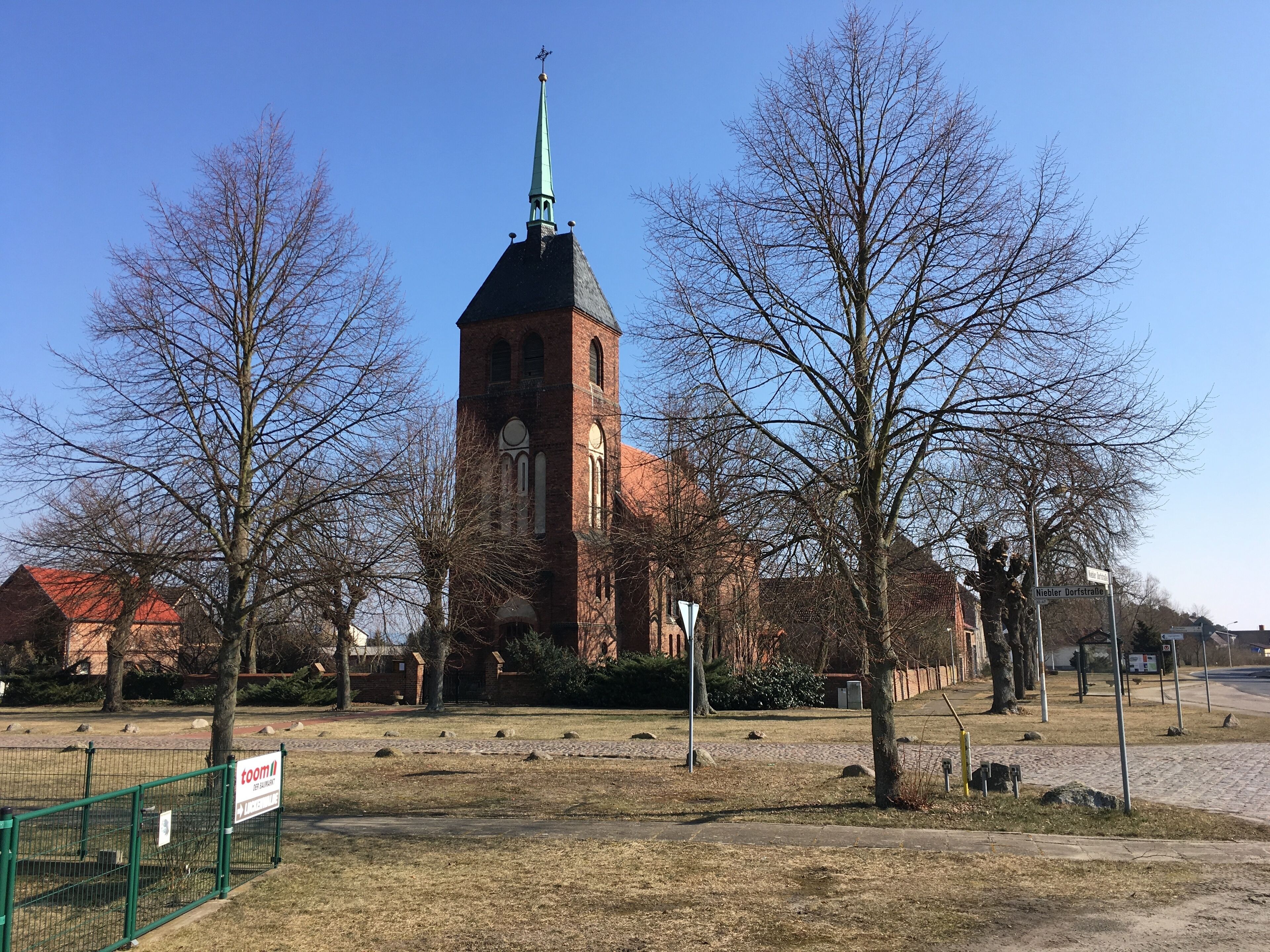 Niebel, ein Ortsteil der Stadt Treuenbrietzen im Landkreis Potsdam-Mittelmark in Brandenburg