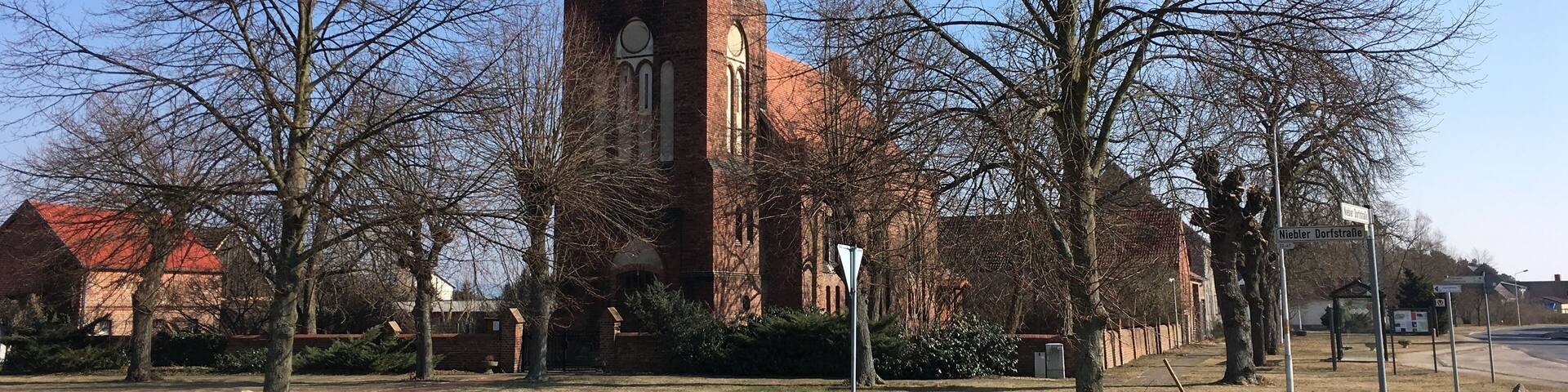 Niebel, ein Ortsteil der Stadt Treuenbrietzen im Landkreis Potsdam-Mittelmark in Brandenburg