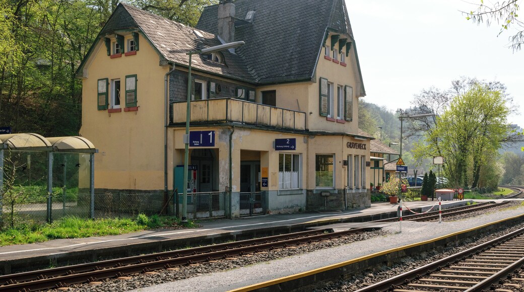 Der Bahnhof in Gräveneck