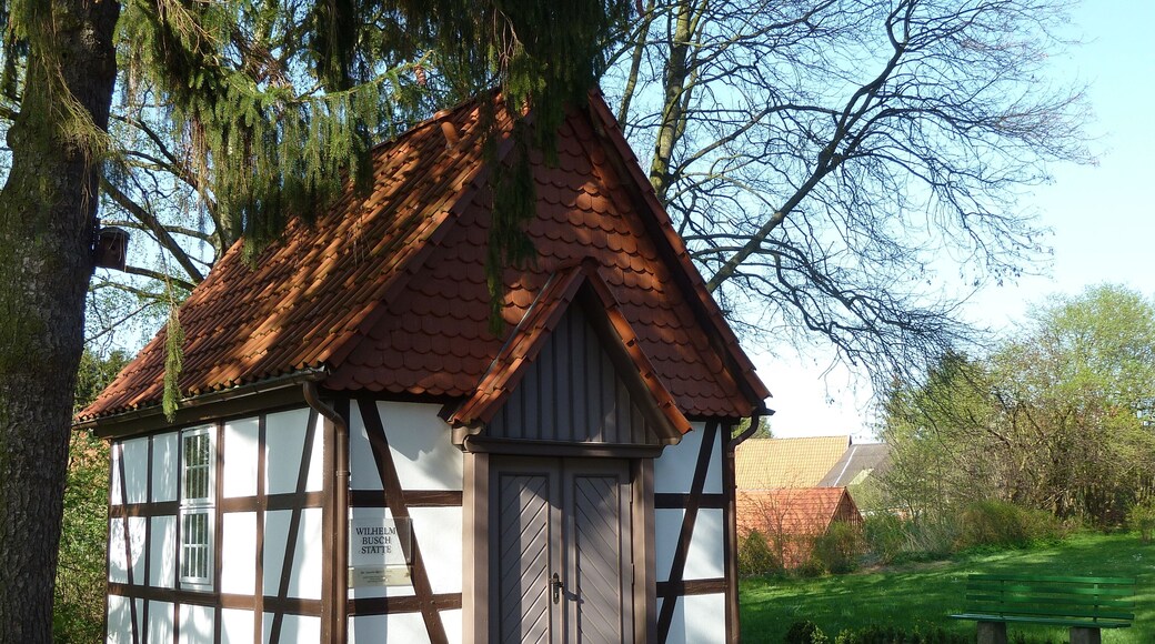 Wilhelm-Busch-Stätte in Hattorf am Harz, Landkreis Osterode, Niedersachsen.