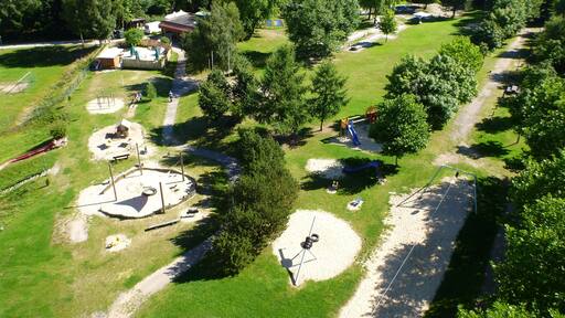 Nottensdorf Sport und Freizeitpark, view from the watch tower
