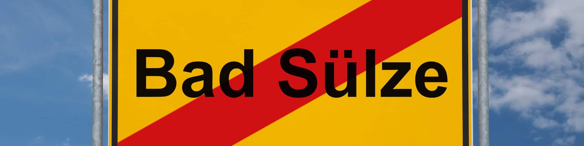 Ortstafel Bad Sülze