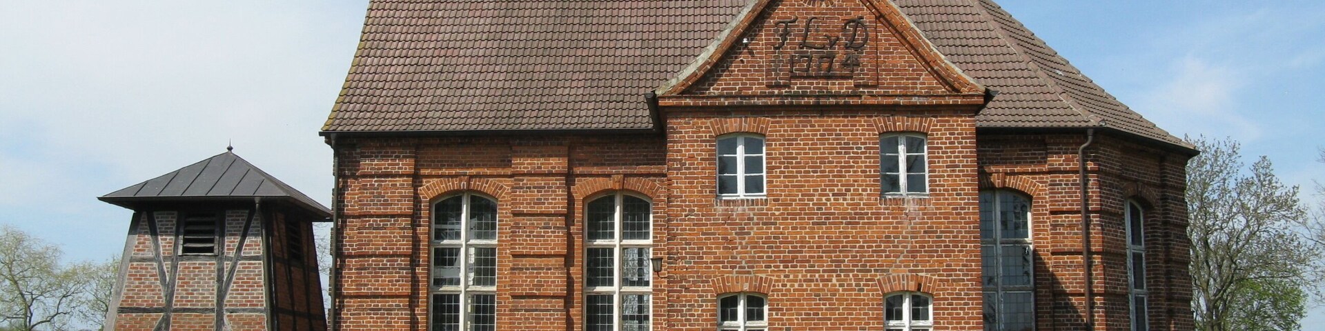 Church in Balow, Mecklenburg, Germany