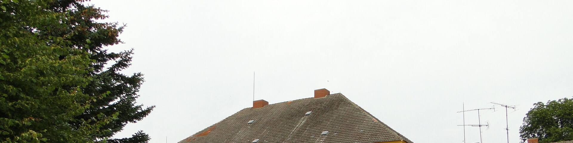 Former manor house in Eichhorst, district Mecklenburgische Seenplatte, Mecklenburg-Vorpommern, Germany