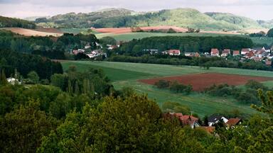 View from the Liebenburg to Furschweiler