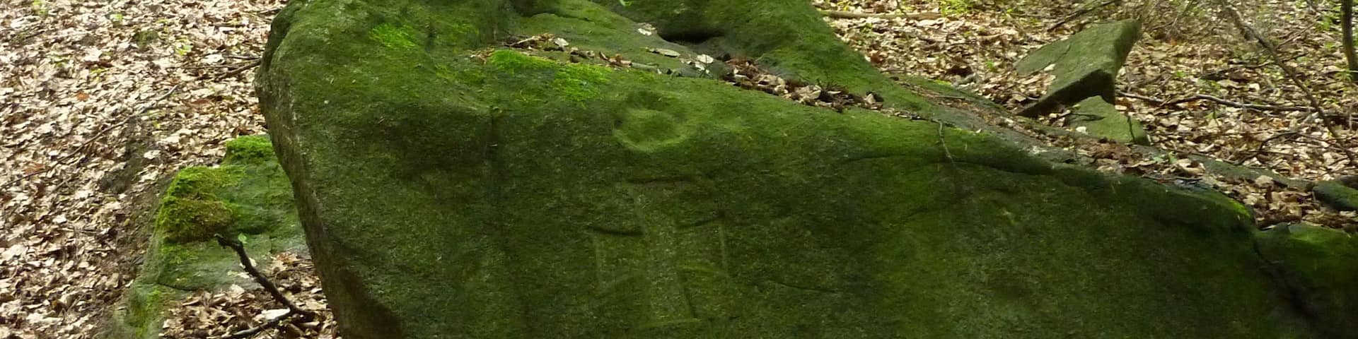 Kleindehsa, Gedenkstein am Hochstein, erinnert an den Absturz eines Militärflugzeuges 1944