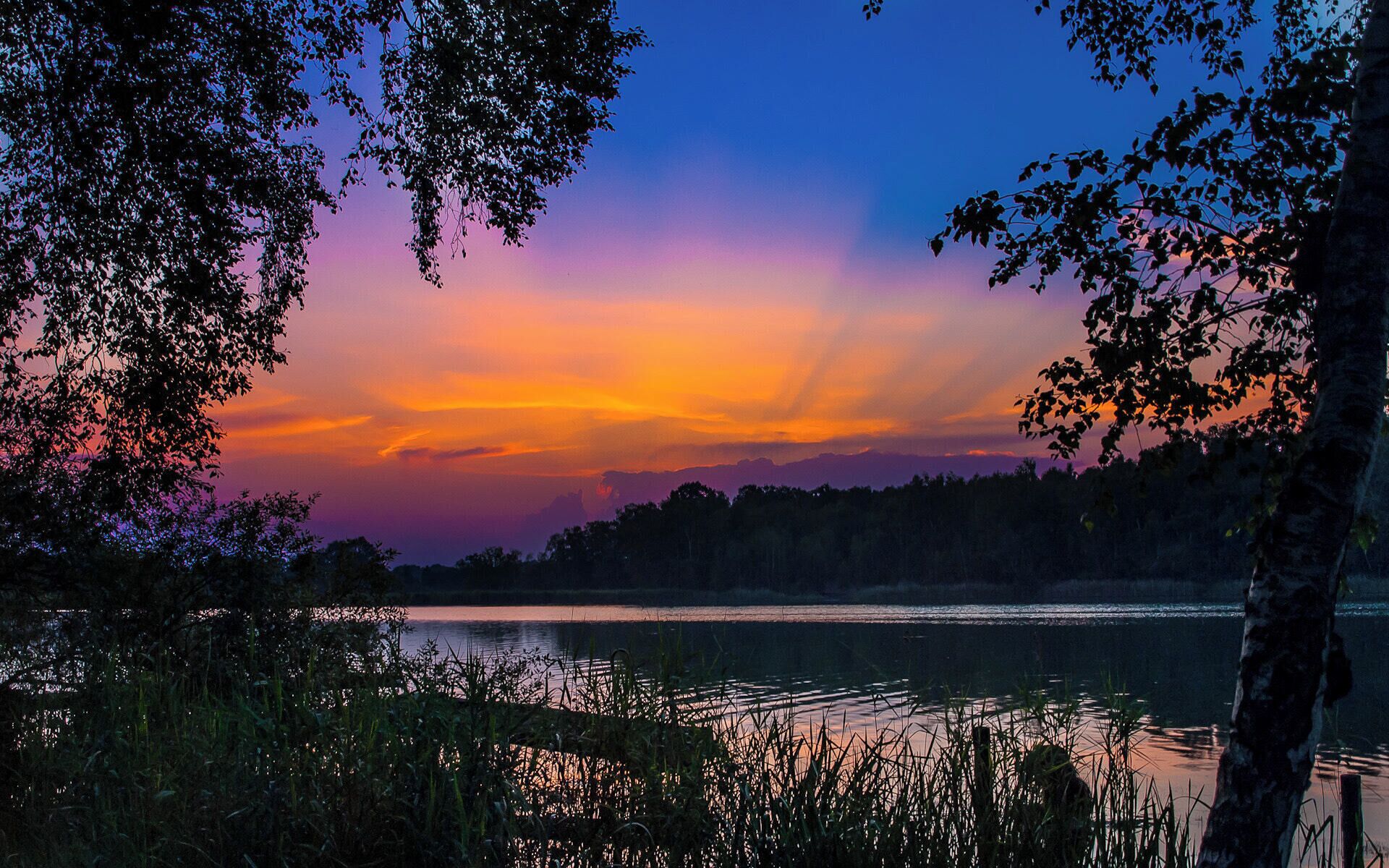 500px provided description: Sunset at Olba-Lake in Eastern Saxony / Germany Wallpaper Download: http://dd.zom.bi/wall/olba_2012_06_30/ []
