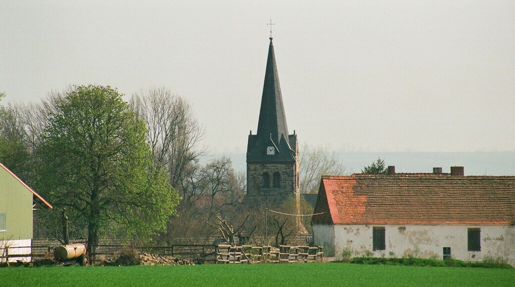 This is a photograph of an architectural monument. It is on the list of cultural monuments of Freist (Gerbstedt), no. 094 65733