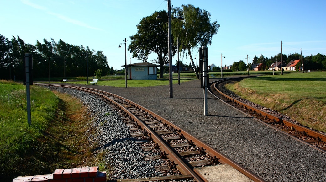 der Bahnhof Gleisdreieck von Siersleben