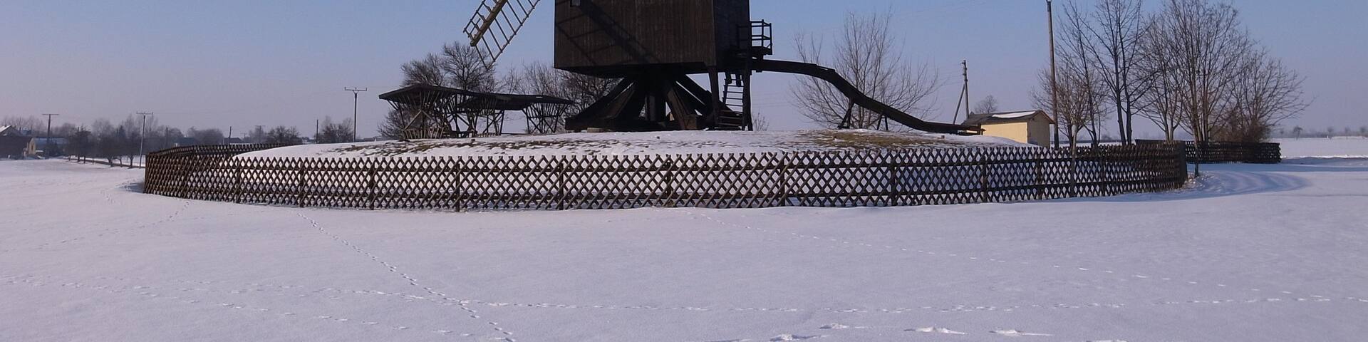 Stadt Südliches Anhalt, Ortsteil Libehna, Bockwindmühle