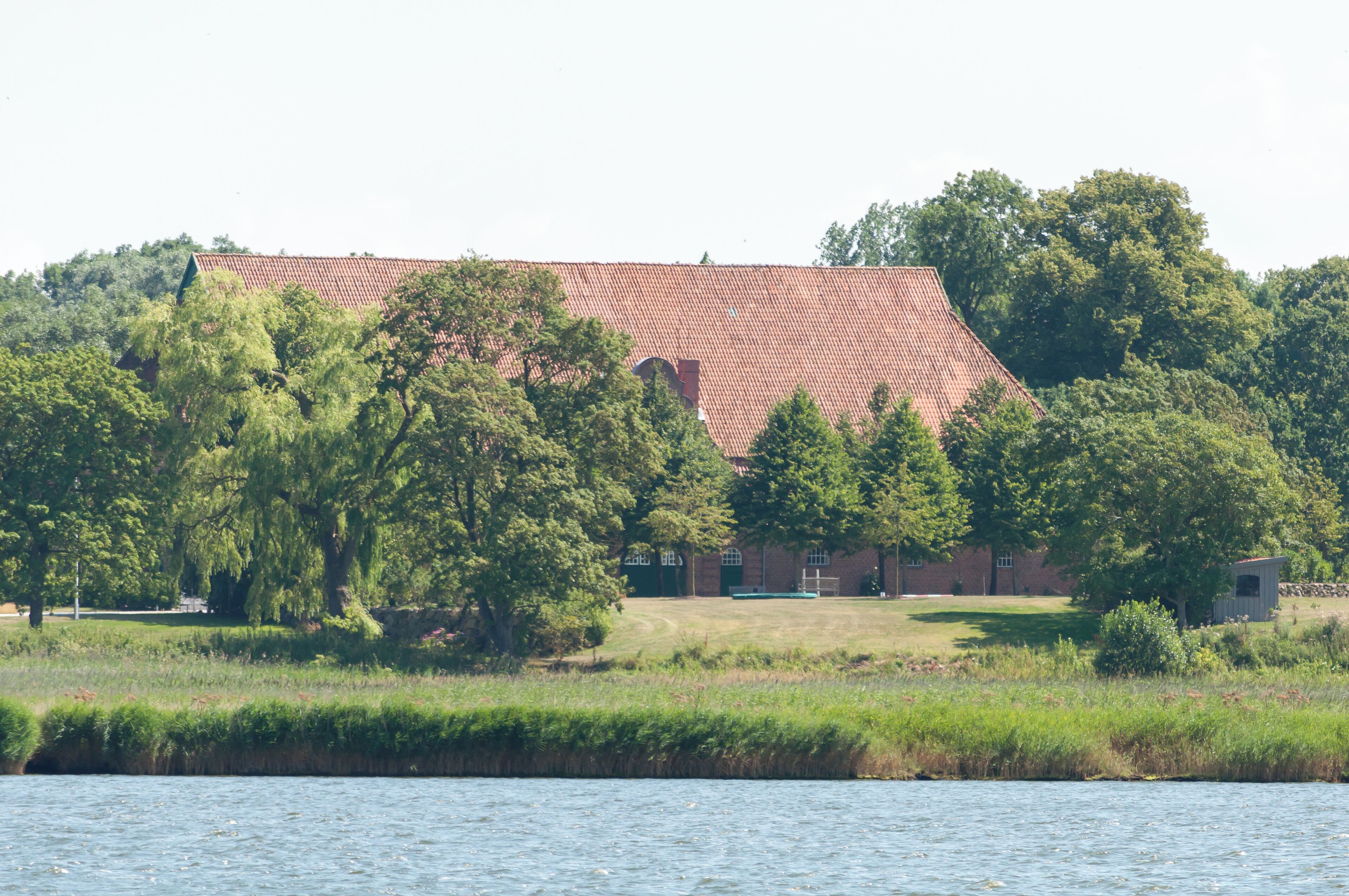 This is a photograph of an architectural monument. It is on the list of cultural monuments of Rieseby, no. 8.3