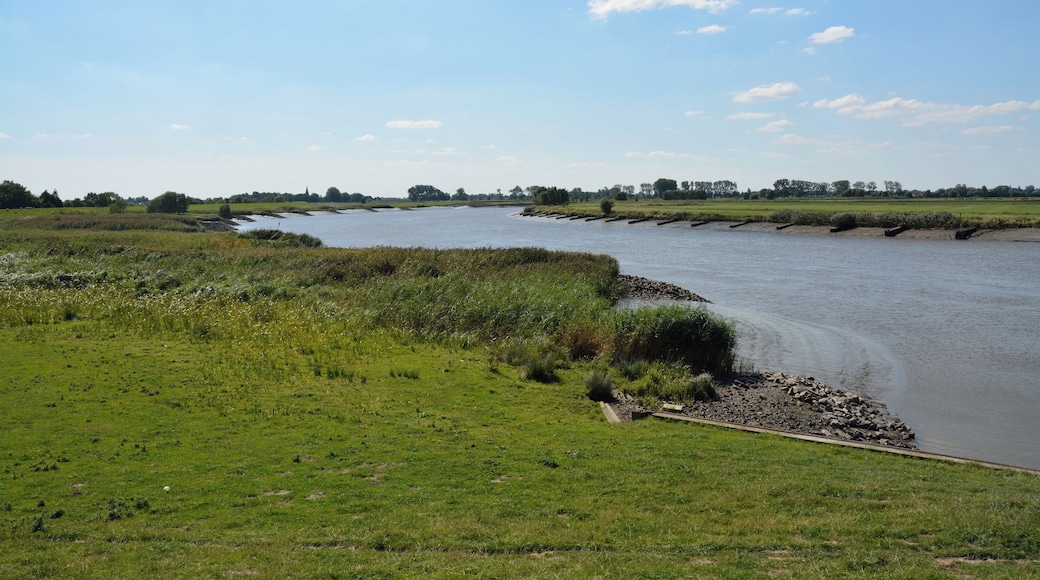 Die Stör am Schöpfwerk Neuenbrook
