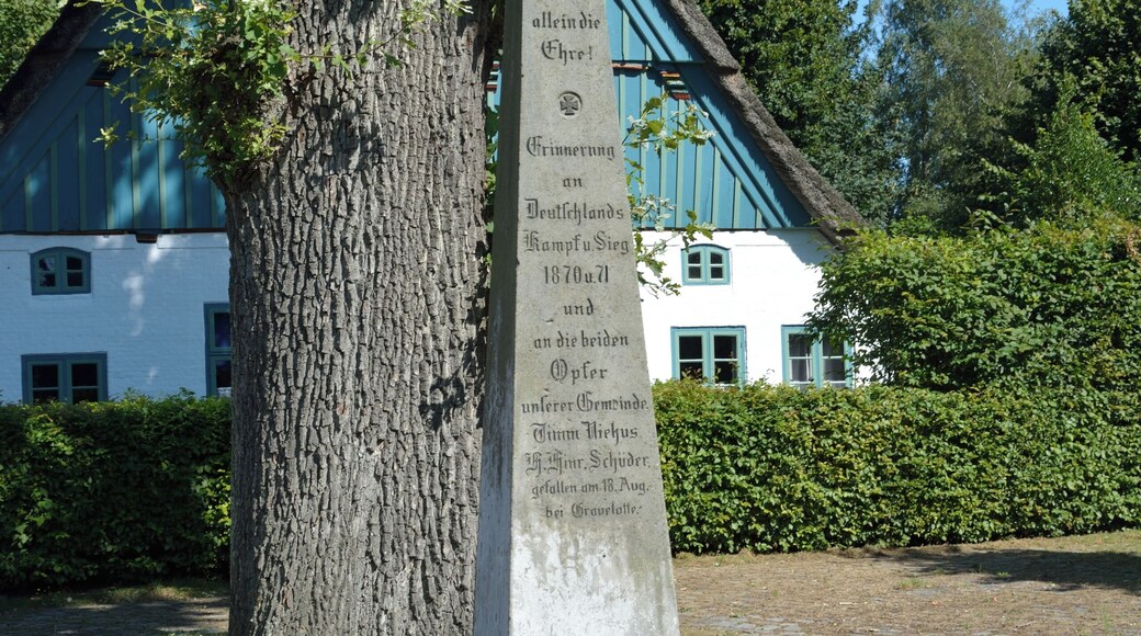 Gedenken an den de:Deutsch-Französischer Krieg in Borsfleth