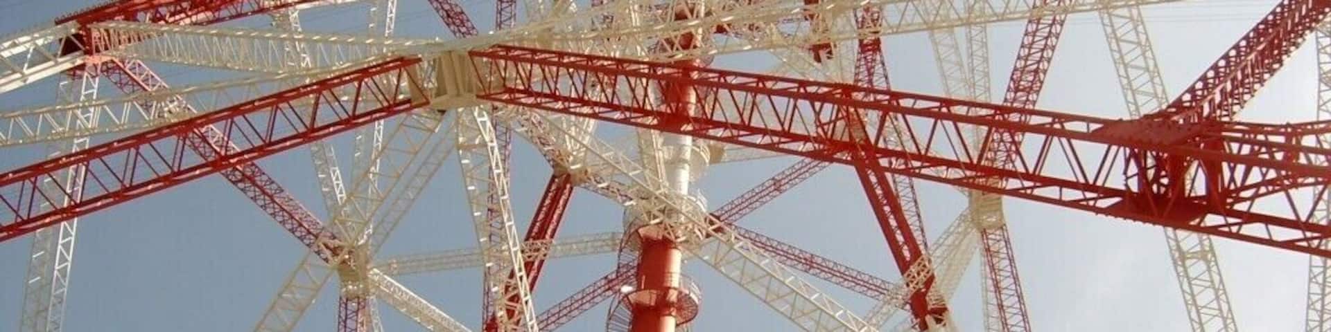 Gigantomanie.. (mit 227m höchste Freileitungsmasten Europas)