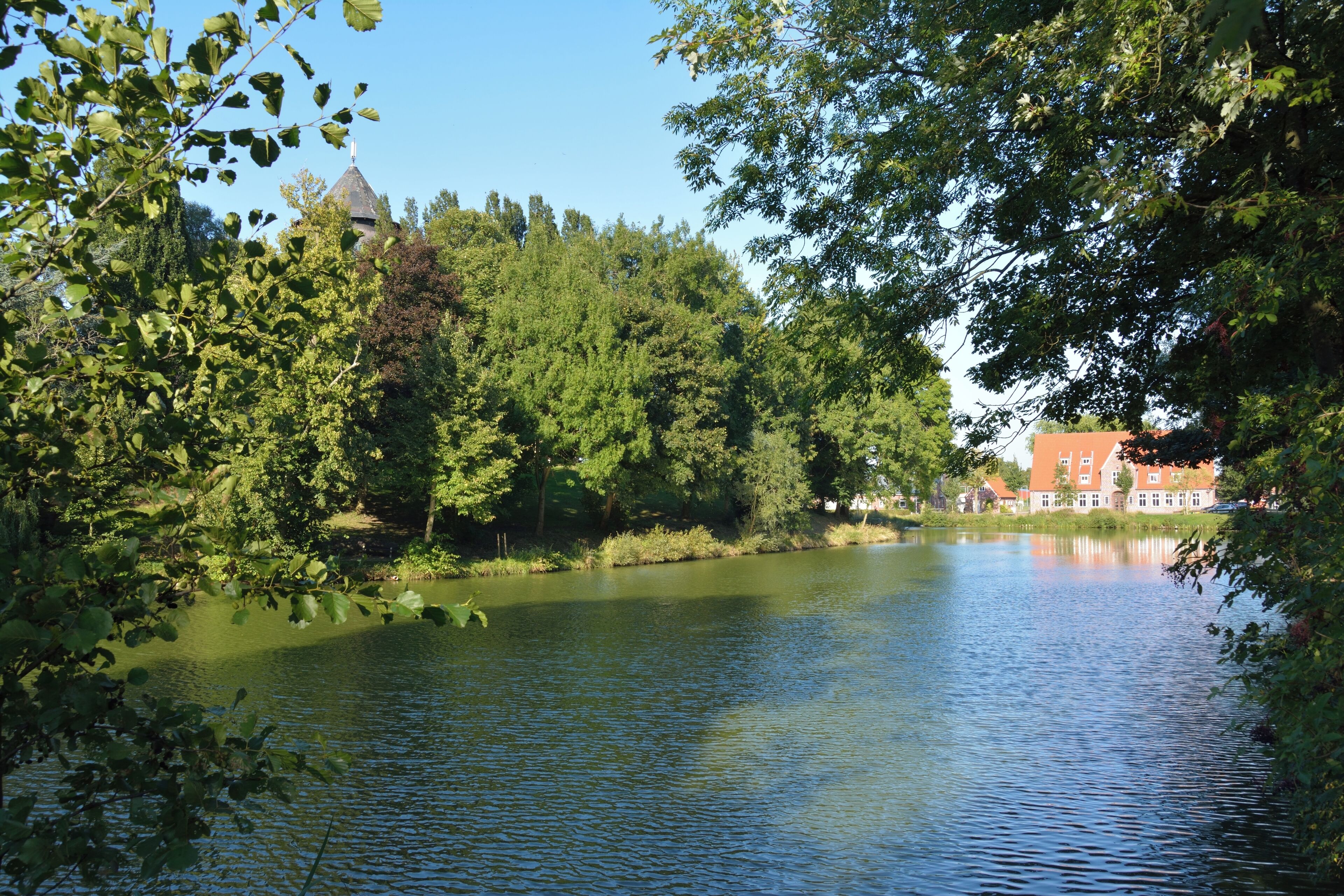 Impressionen aus Krempe Krempe, am Burggraben