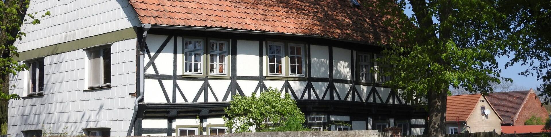 House in Nohra, Wipper, Thuringia, Germany