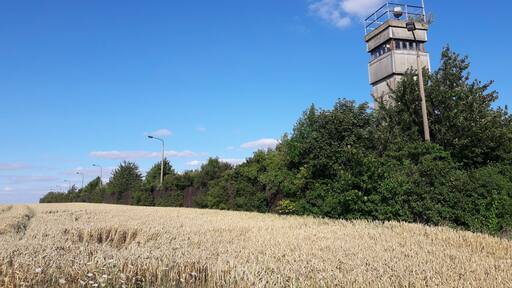 Alter Wachturm auf dem Jägerberg bei Jena, Thüringen