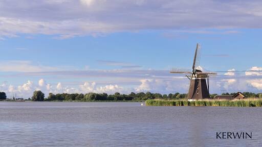 A beautiful and relax nature area in so-called Green heart in the Netherlands.