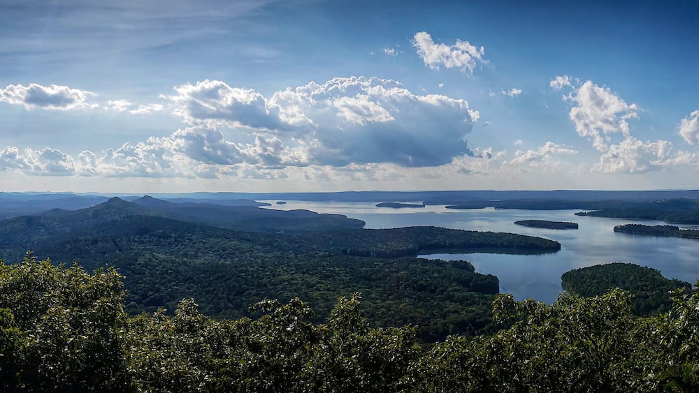 View from Pinnacle Mountain, Arkansas.