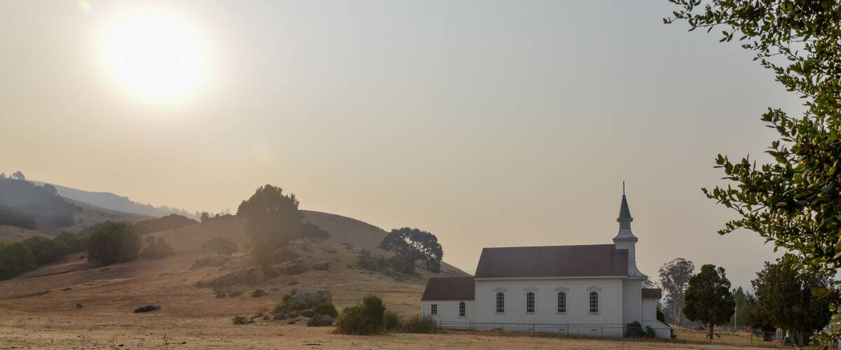 Old Saint Mary's Church of Nicasio Valley Nicasio, Marin County, California