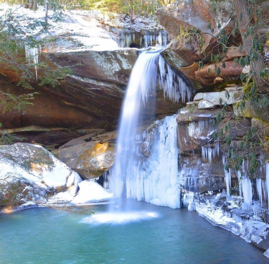 Got to take a hike up here when it was a little colder. Beautiful place.
