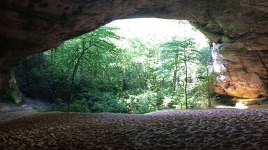 A pretty good 5.64 mile hike up a mountain side will get you to this beauty. Sand Cave is literally that, a sand cave created by the sandstone that makes up the cave. It's beauty is breathtaking! There is a small waterfall, assuming there has been a good rain, to the right as you leave the cave. This was one of the most incredible hikes I had been on in a while!
#weekendgetaway #roadtrip #sandcave #wanderlust