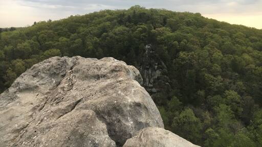 Short, but very steep hike up to this beautiful look out!