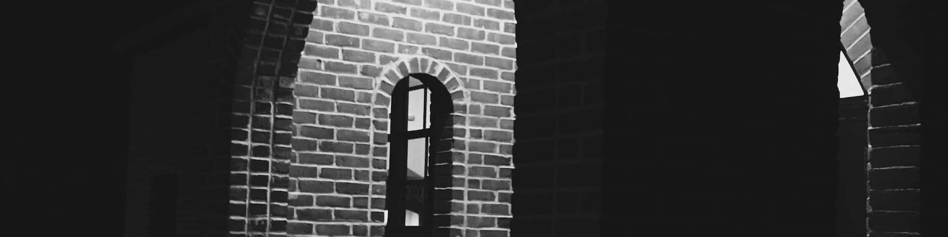 After hours church doorway.