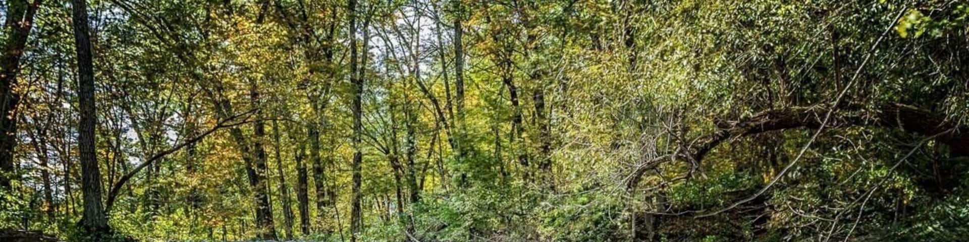 Hidden Falls on an autumn day in Nerstrand, MN