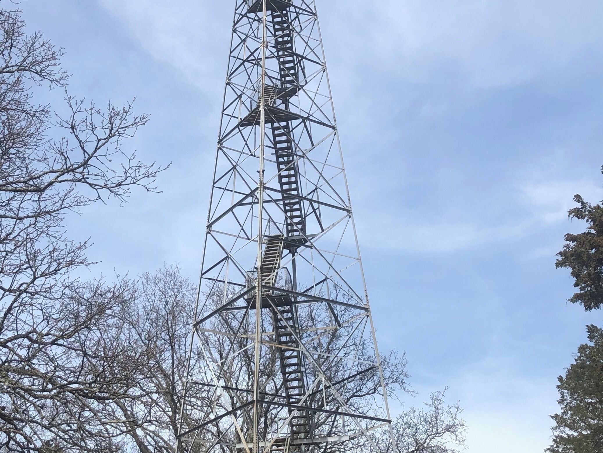Fire tower at Hercules Glade Wilderness Area in Southern Missouri #missouri #ozarks #firetower