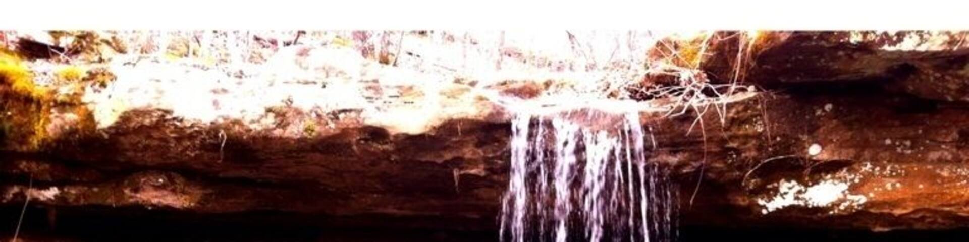 Water fall at Paddy Creek Wilderness Area #camp