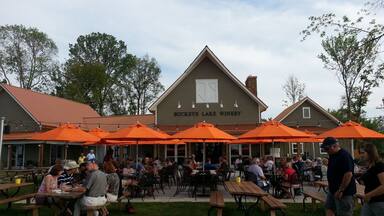 Buckeye Lake Winery is a great place to relax with some wine and nosh on some pretty good food. The wines are quite good. Beautiful spot. Bring your friends.