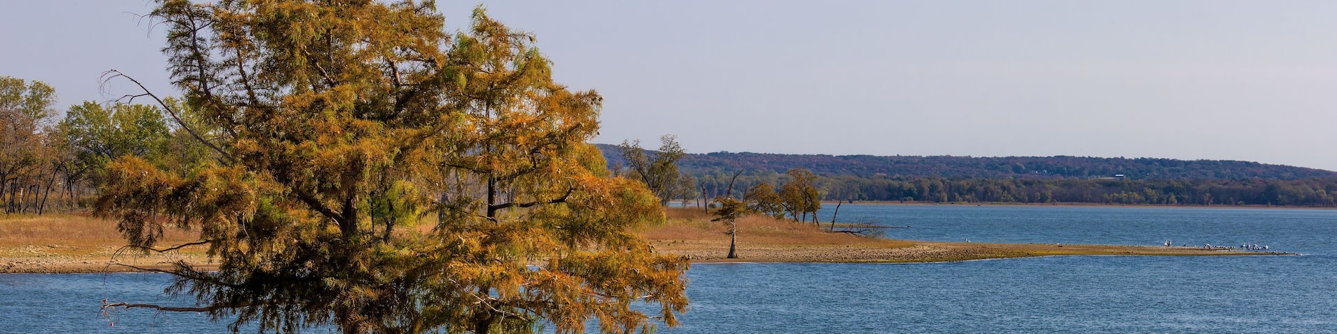 Sequoyah State Park in Hulbert, OK that sits along the shores of Fort Gibson Lake.