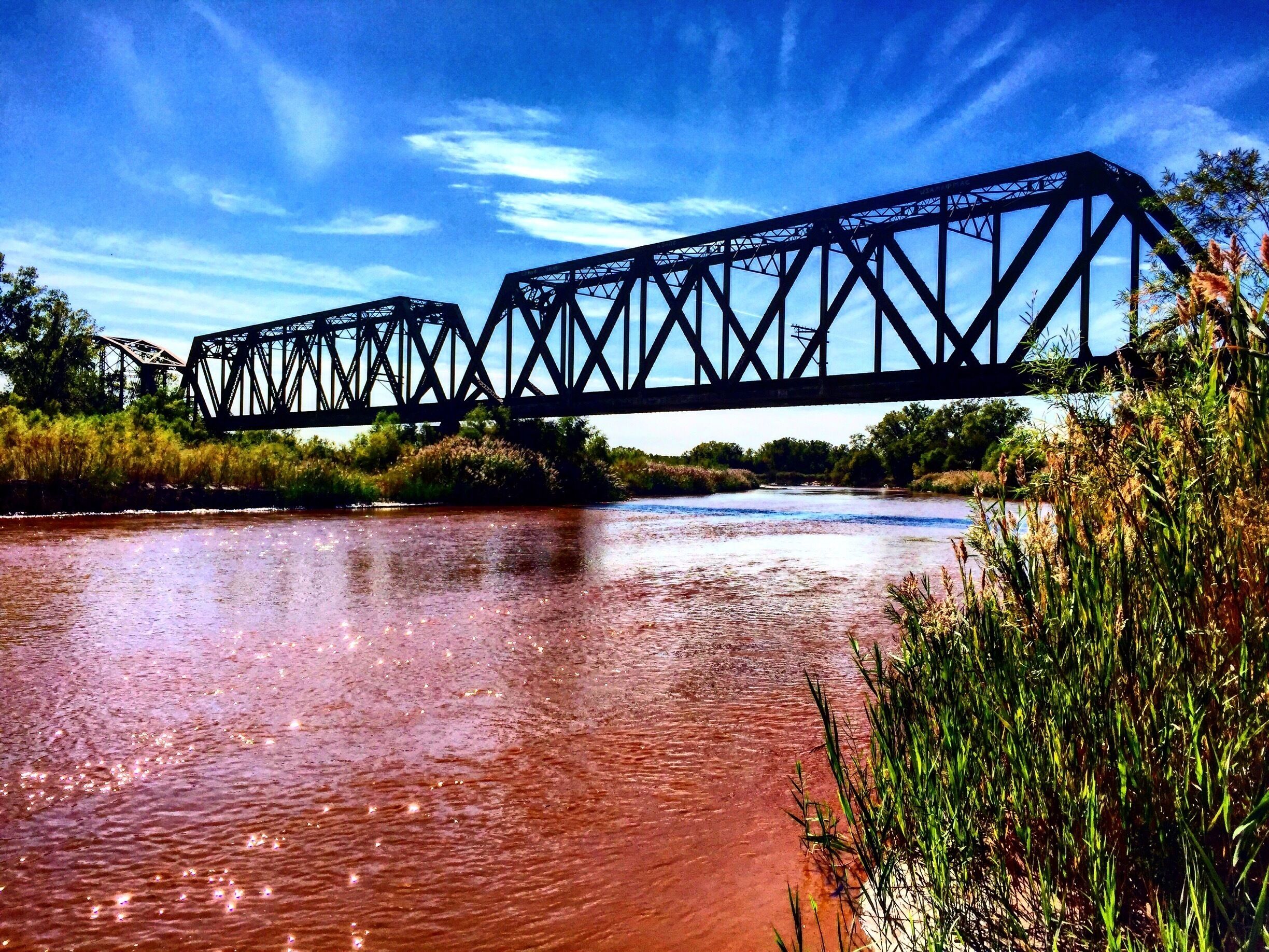 Park alongside the river road and hike west up the ATV trail to find this treasure. 