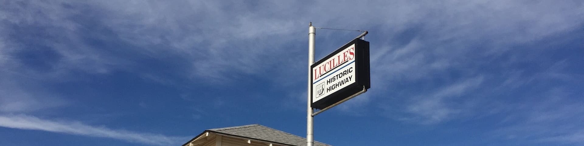 Historic Lucille's on Old Route 66 at Hydro, Oklahoma.