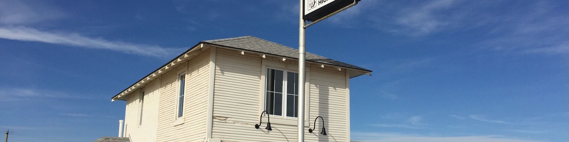 Historic Lucille's on Old Route 66 at Hydro, Oklahoma.